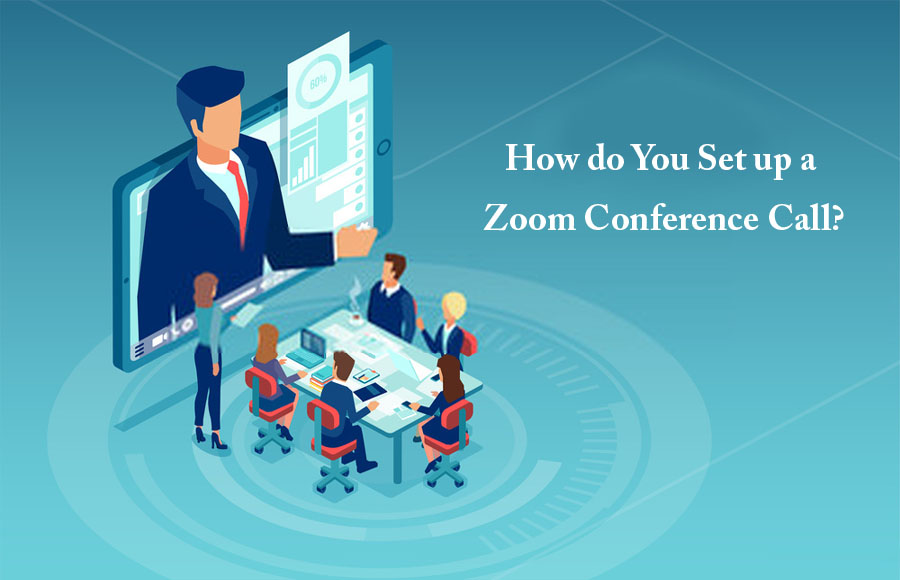 seting up a zoom conference call